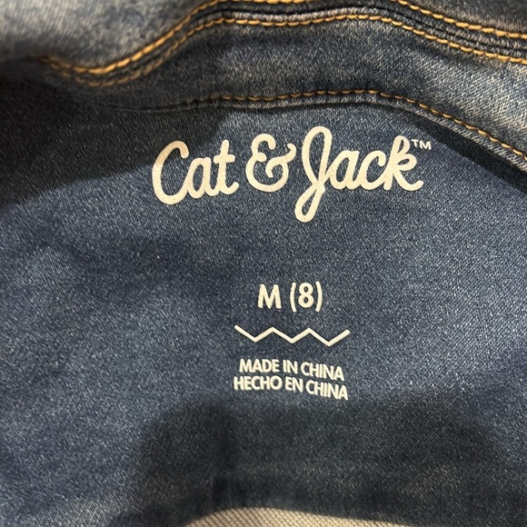 Cat & Jack Classic Blue Denim Jacket - Picture 3 of 3